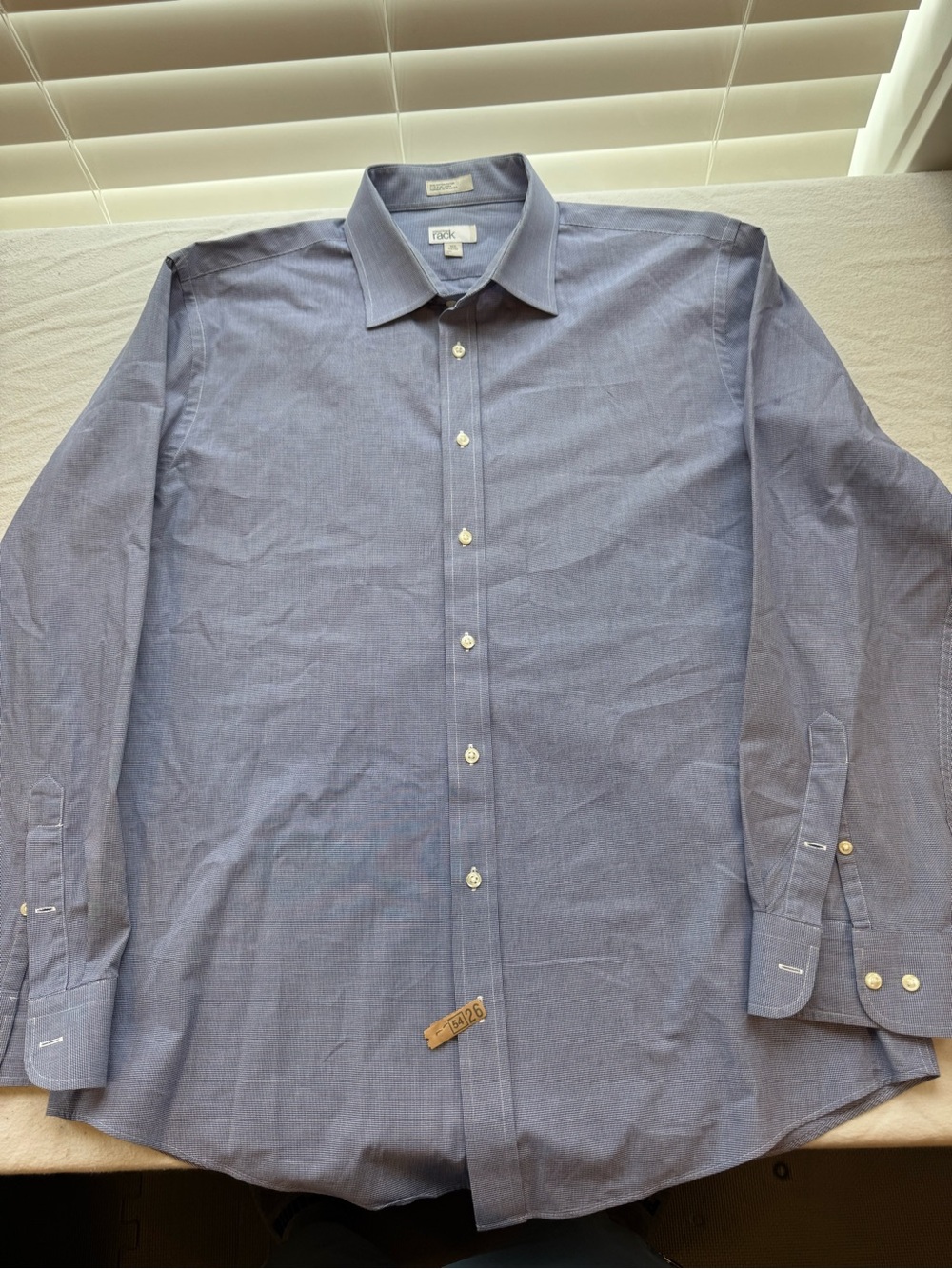 Nordstrom Men's Light Blue Button-Down Dress Shirt